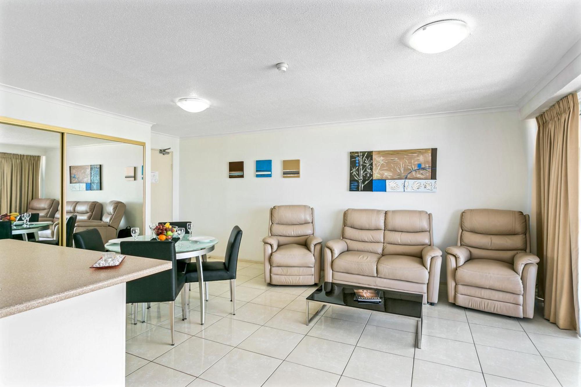 Surfers Beachside Holiday Apartments Gold Coast Chambre photo