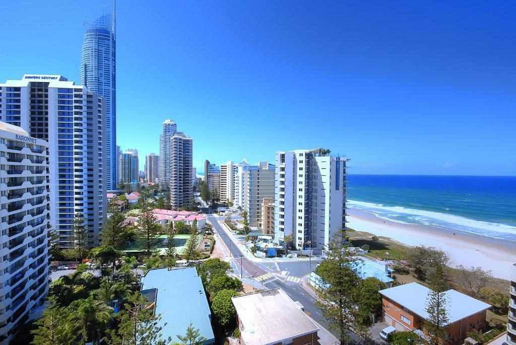 Surfers Beachside Holiday Apartments Gold Coast Extérieur photo